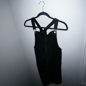 Girls XL zippered overall dress